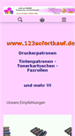 Mobile Screenshot of 123sofortkauf.de